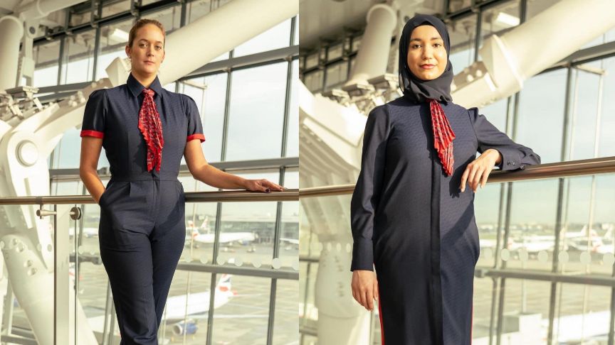 Hijab included in British Airways’ new uniform