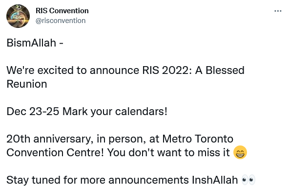 Reviving Islamic Spirit convention