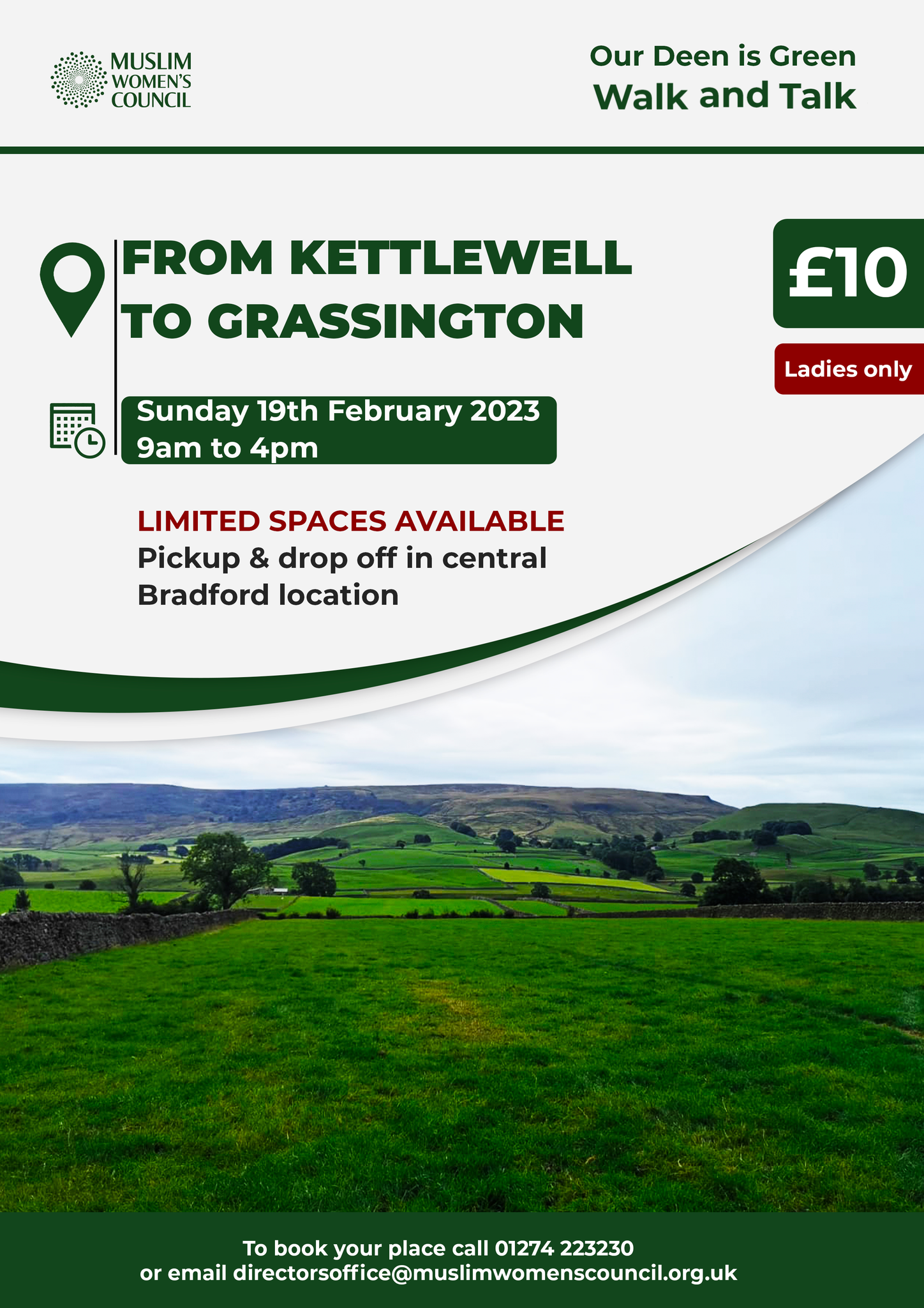 Our Deen is Green: Walk & Talk from Kettlewell to Grassington