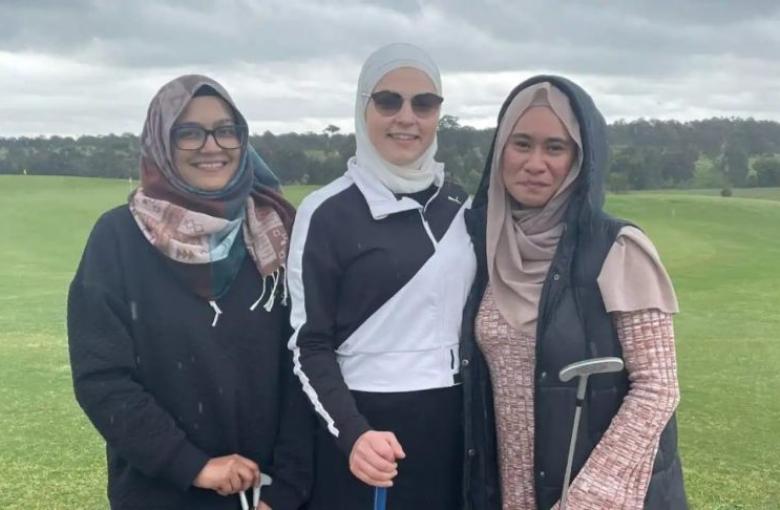 Australian intiative empowers Muslim Women to play golf