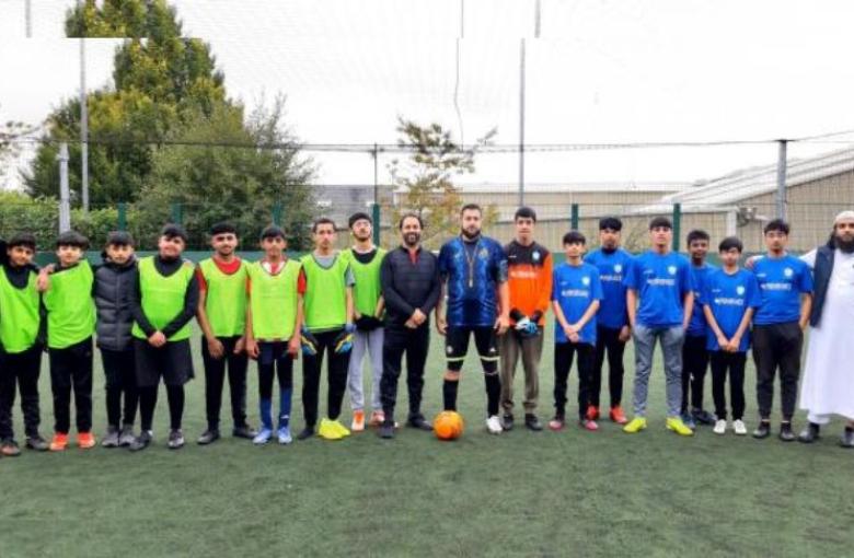 Burnley Mosques' Students compete in football tournament