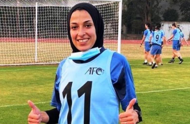 Heba Saadia, the First Palestinian Female referee in the Women’s World Cup