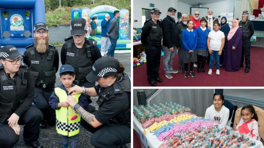 At a fun day, £24K was raised for the Blackburn mosque