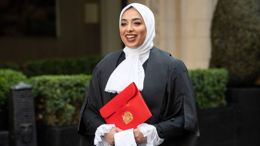 Sultana Tafadar becomes the first hijabi criminal barrister in Britain to be appointed Queen’s Counsel