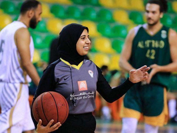 First-ever hijab-wearing basketball referee at Tokyo Olympics