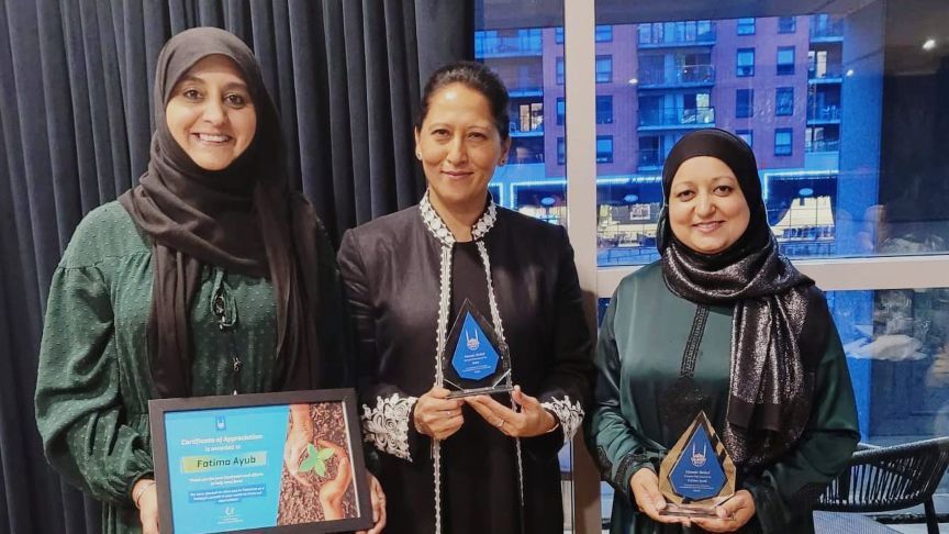 MWC Team Recognised at Islamic Relief's Appreciation Evening 