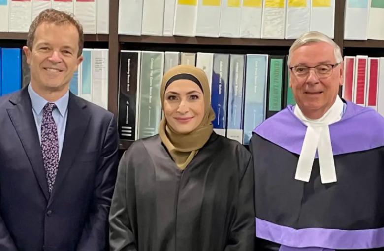 Rana Daher becomes the first Muslim woman to hold judicial office in Australia
