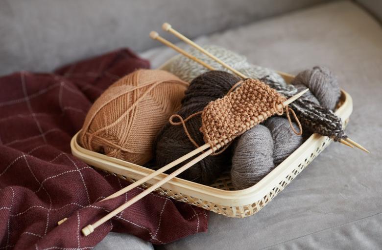 Learn some basic knitting